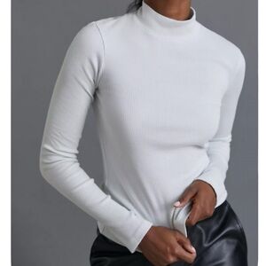 Agolde Amber Ribbed Turtleneck Top